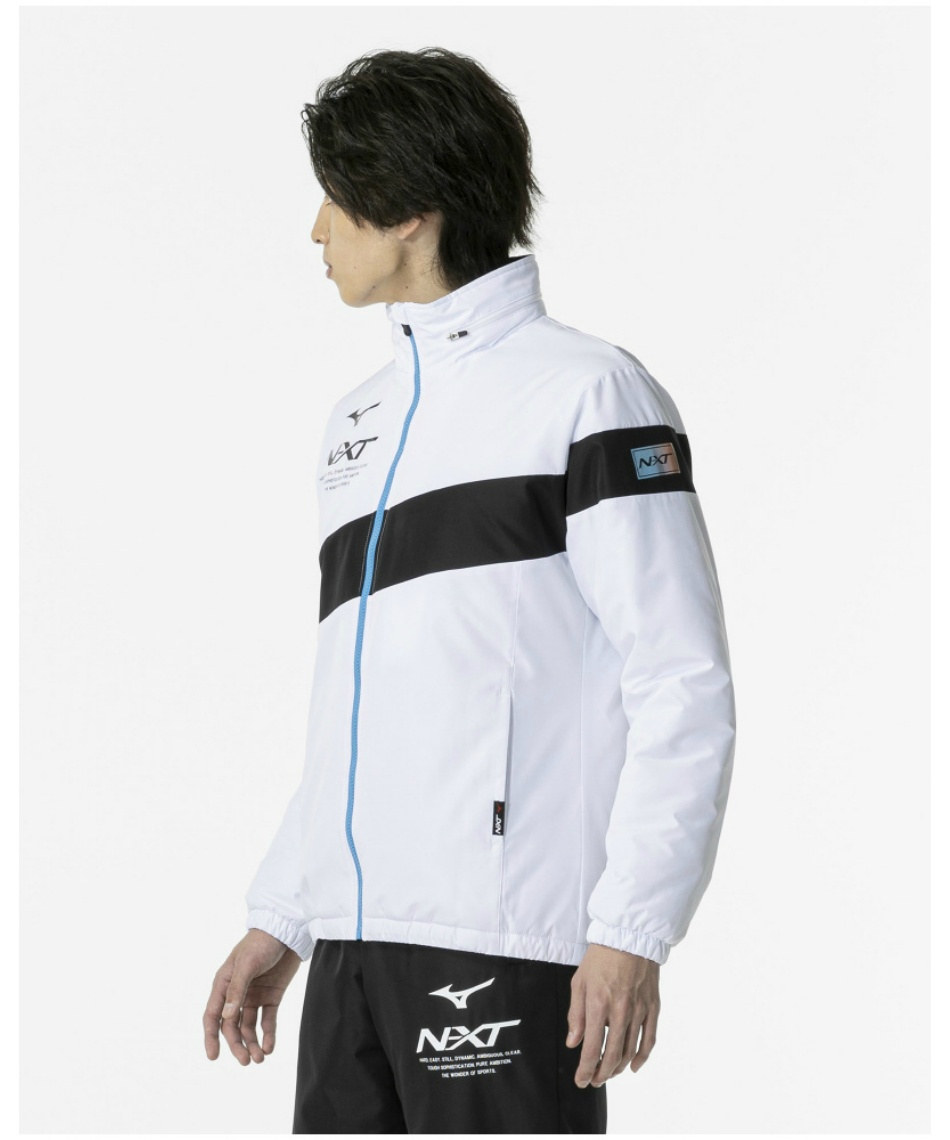 ミズノ(MIZUNO) ウインドブレーカー 上下セット N-XT 中綿ブレスサーモ