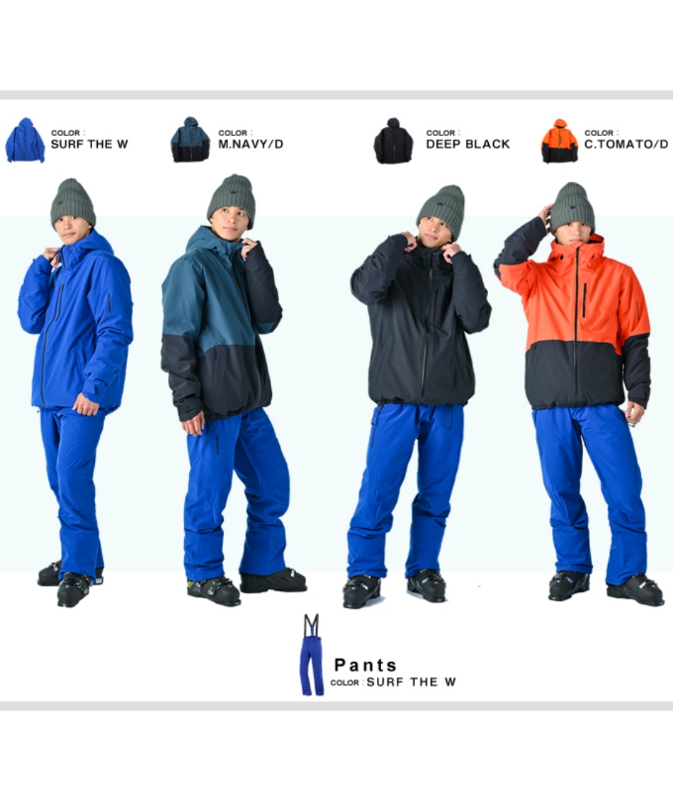 サロモン(salomon) スキーウェア 上下セット HIGHLAND+EDGE ハイランド