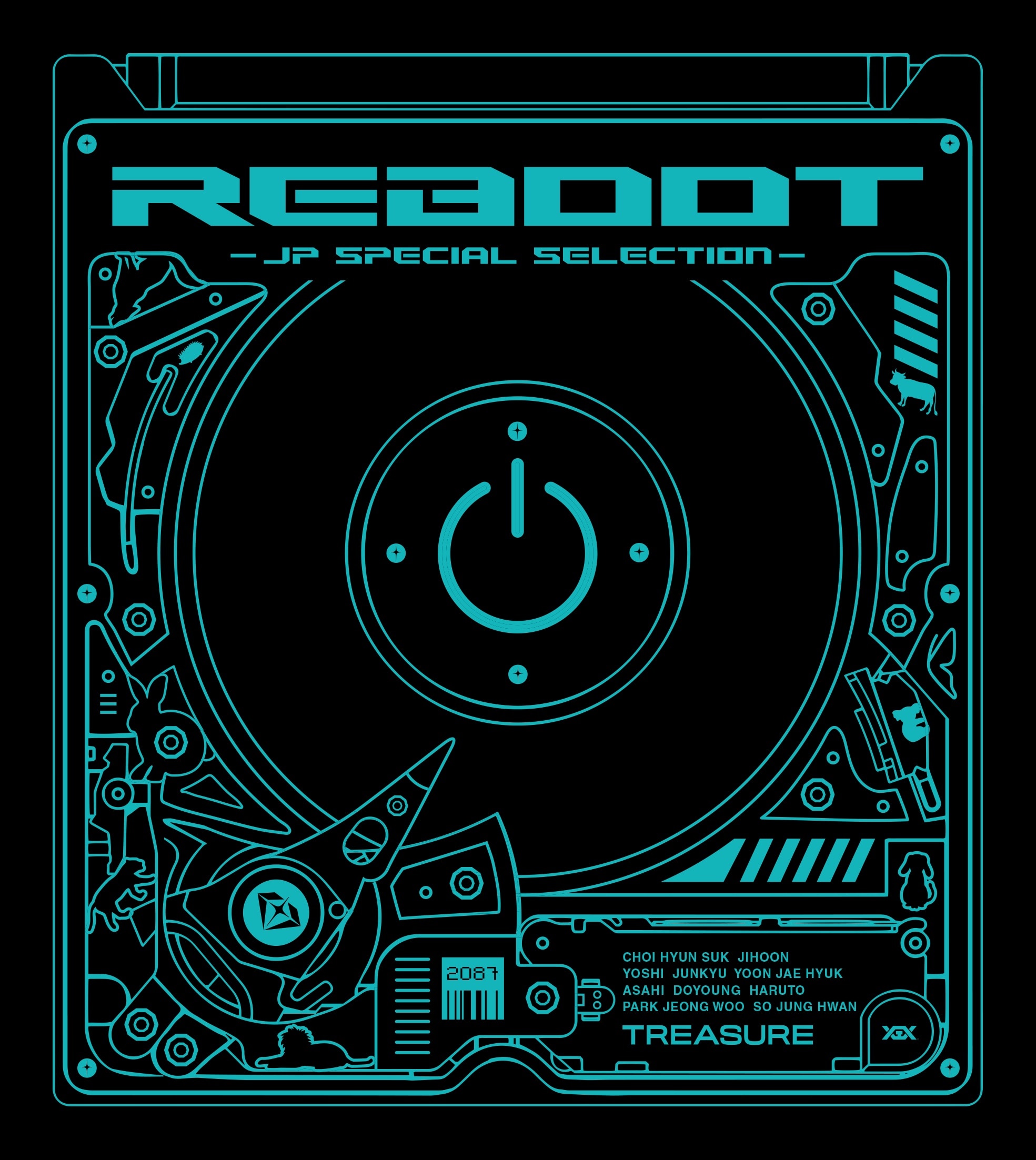 2024年2月21日(水) TREASURE JAPAN 3rd MINI ALBUM『REBOOT -JP