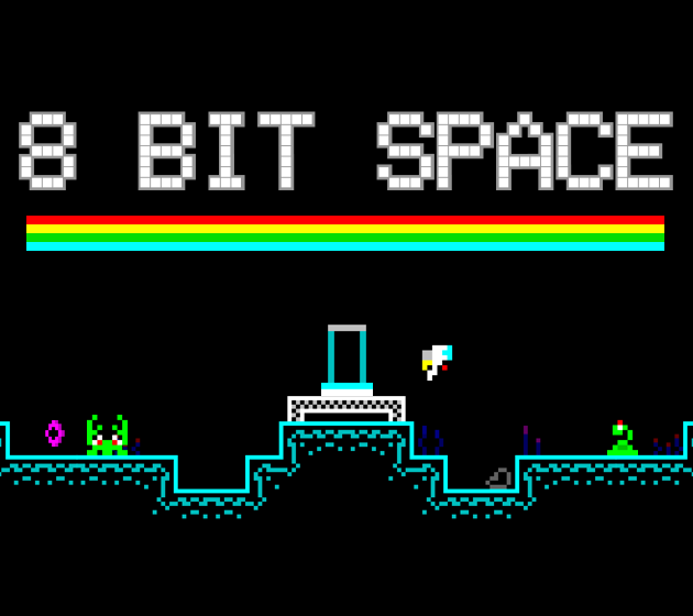 8 Bit Space (ZX Spectrum Inspired Platformer) by GlassFrogGames