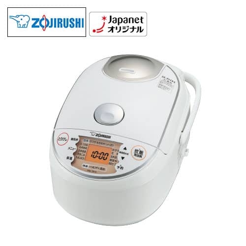 象印マホービン 炊飯器 【新品同様】圧力IH炊飯ジャー 5.5合 ホワイト