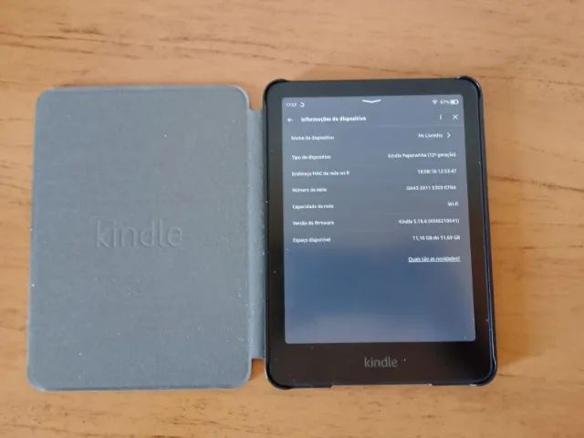 Kindle Paperwhite 12ª Geração - 16GB - Quase Novo! - Tablets e E