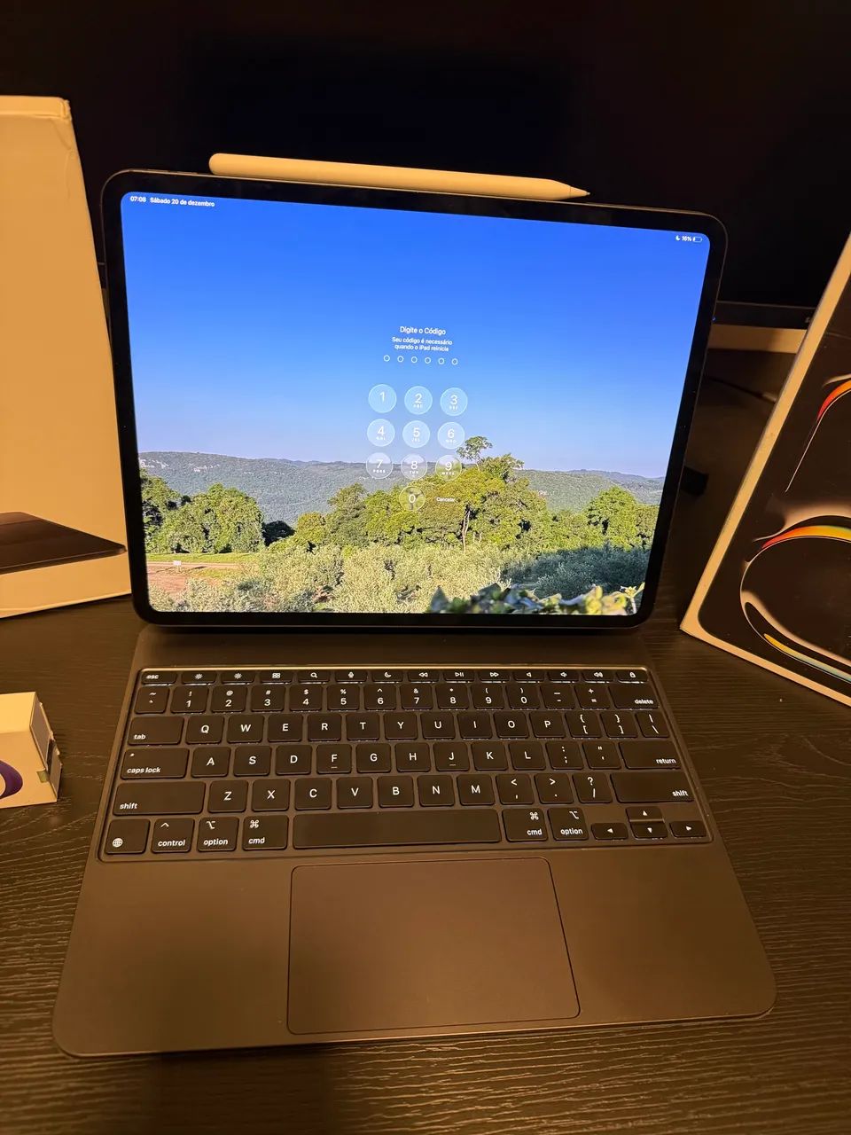 iPad Pro M4 13 + Apple Pencil Pro + MagicTrackpad - Tablets e E