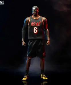 Reset Studio - Miami Heat Black Mask LeBron James 1/6 Scale