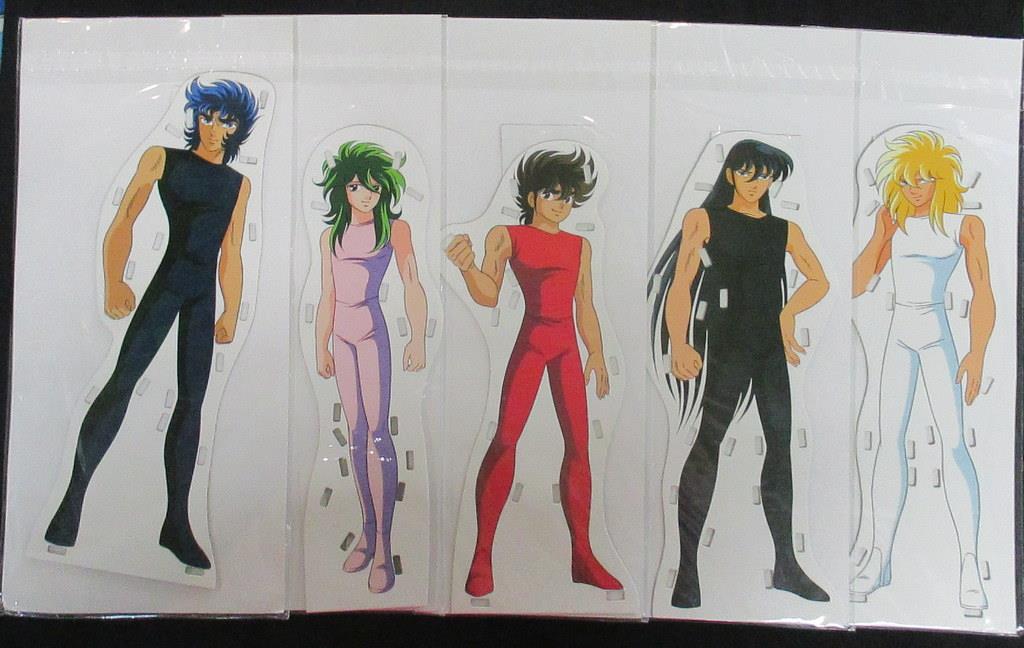 聖闘士星矢 B2ポスター 青銅聖闘士 神聖衣 星矢/紫龍/氷河/瞬/一輝 聖