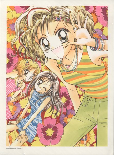 藤井みほな カラー複製イラスト「GALS!」