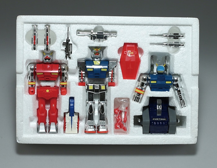 クローバー コンビネーションジュニア4体セット/イラスト箱/機動戦士