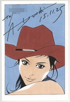 宮瀬玲奈 直筆サイン入りチェキ