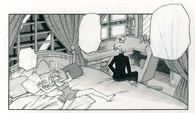 椎名高志直筆原稿「絶対可憐チルドレン」