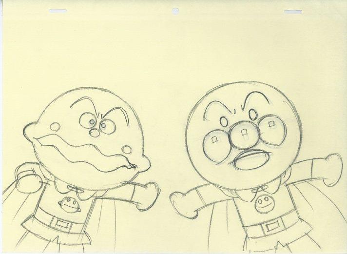 それいけ!アンパンマン ラフ原画