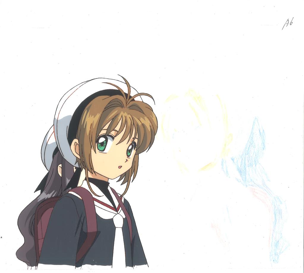 カードキャプターさくら 木之本桜/大道寺知世 セル画