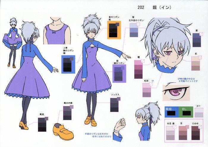 DARKER THAN BLACK 原画 直筆 検索用: セル画 岡村天斎