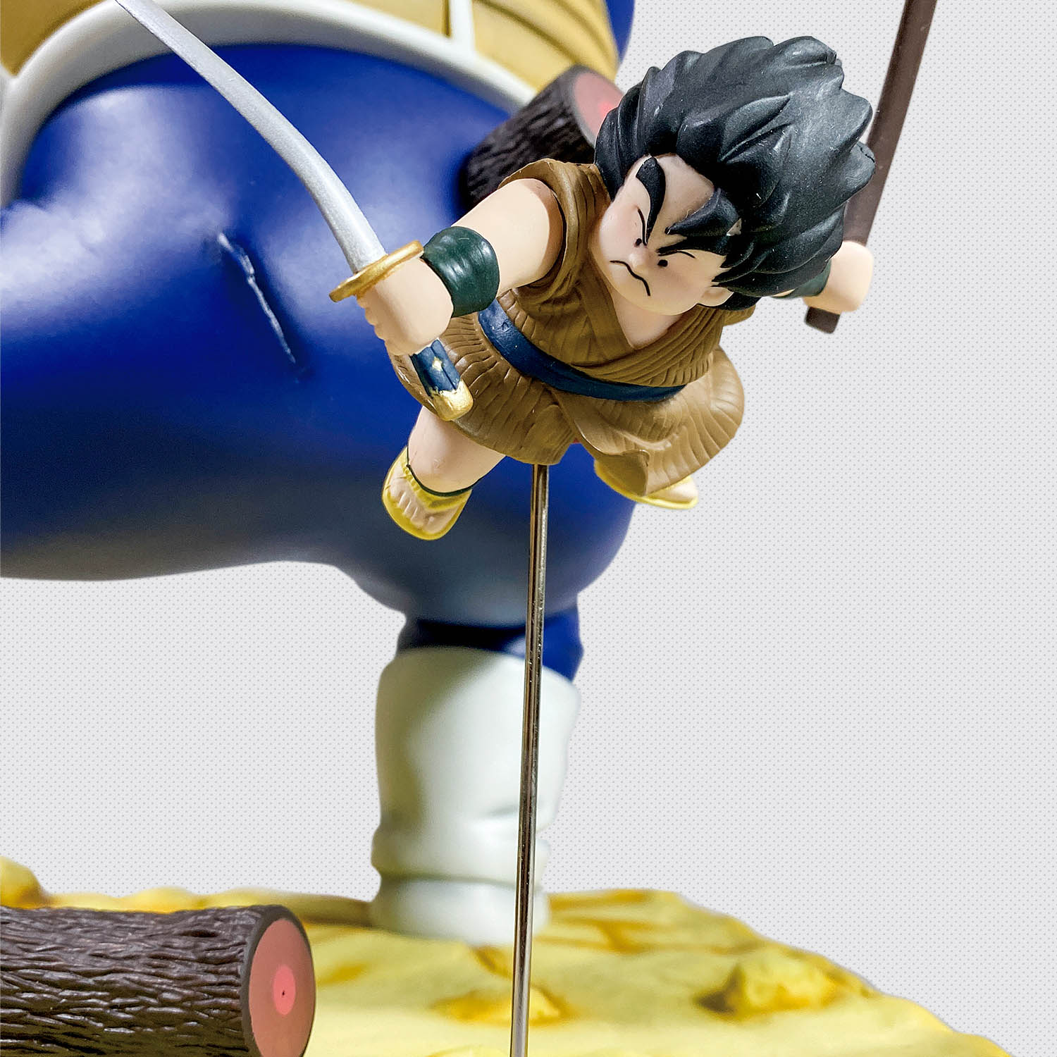 1013] 大猿ベジータ ジオラマモデル ヤジロベー・シッポ斬りVer.