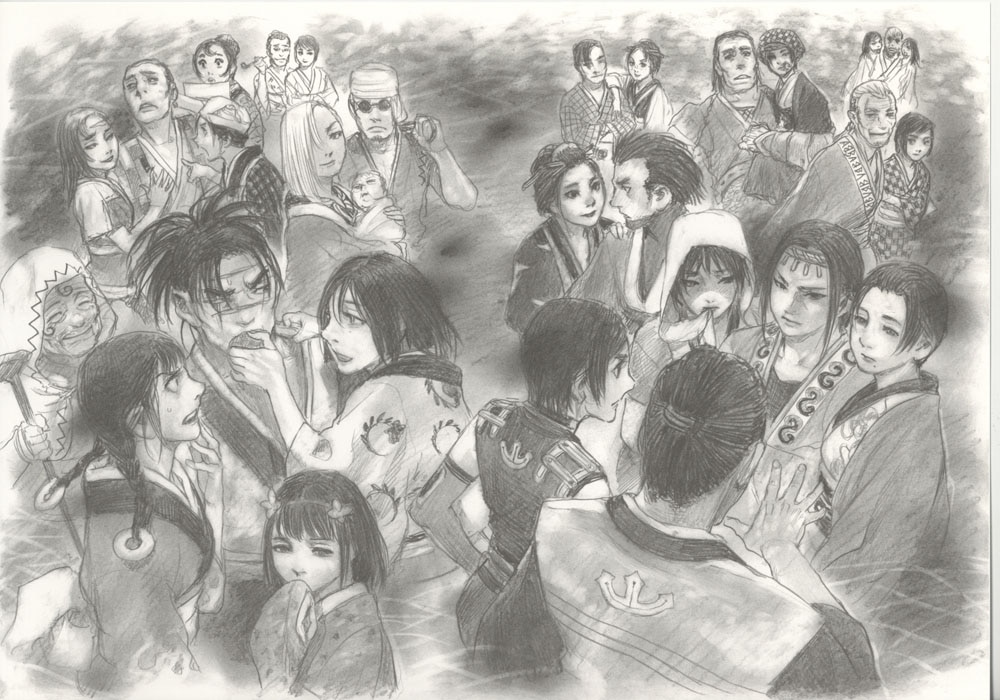 沙村広明 複製イラスト「無限の住人」