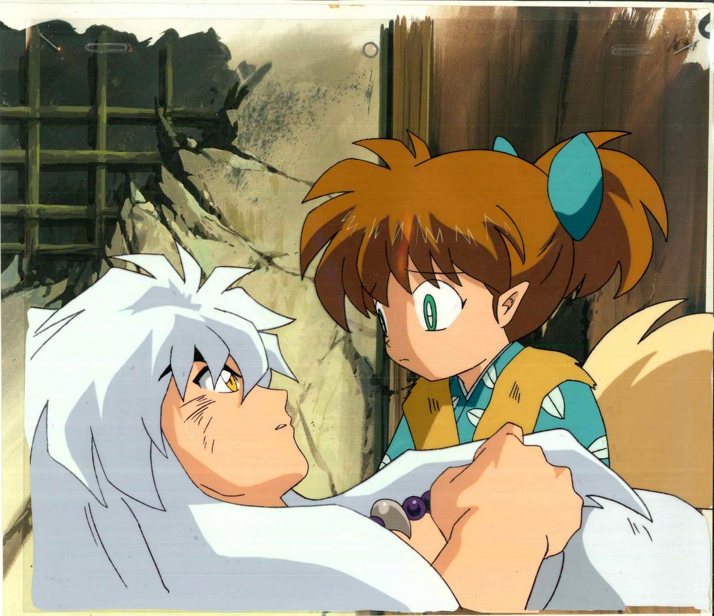 犬夜叉 犬夜叉/七宝 セル画