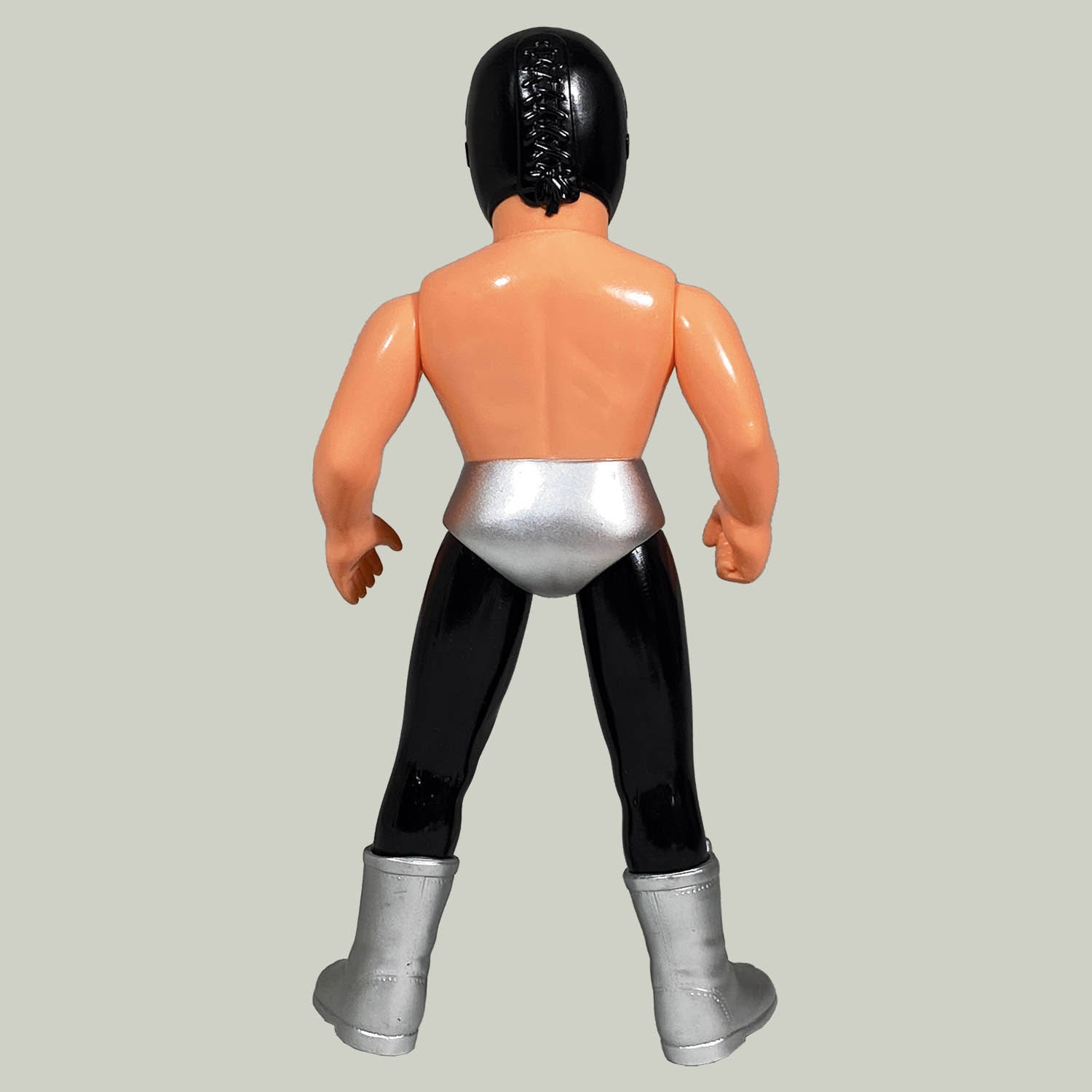 5555] マルサン ミル・マスカラス ソフビ 黒マスク