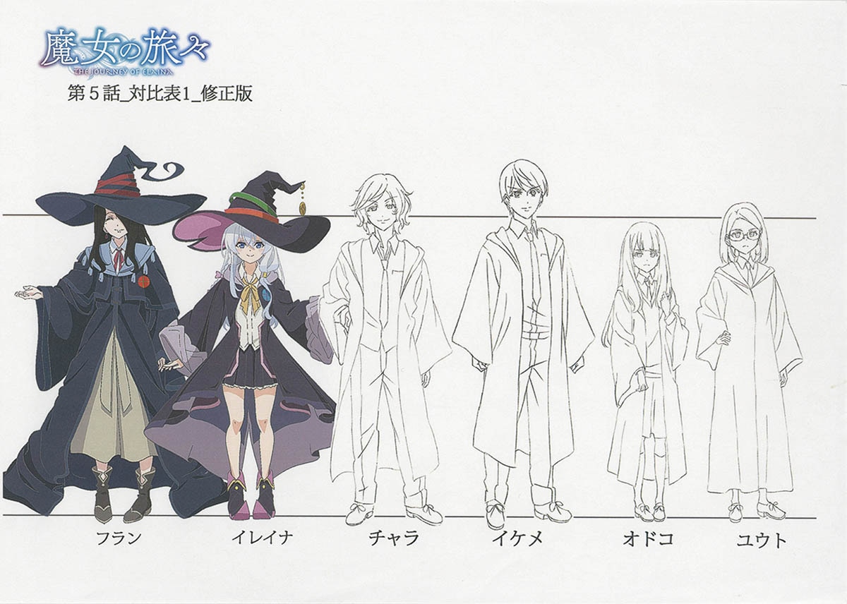 4625] 魔女の旅々 設定[制作素材]
