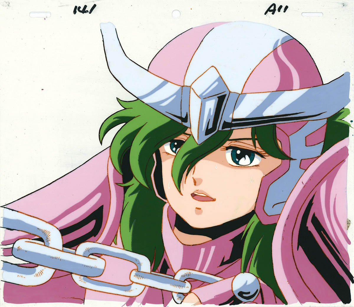 聖闘士星矢 天界編 複製セル画 アンドロメダ瞬 聖闘士星矢 天界編 複製