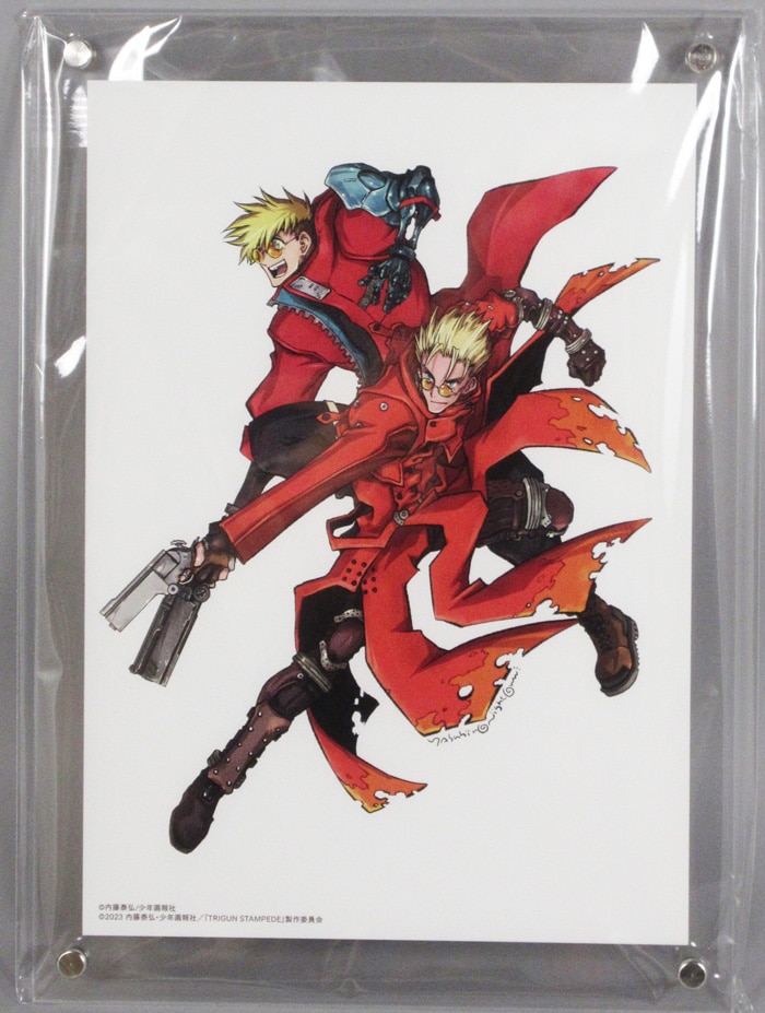 内藤泰弘 カラー複製イラスト「TRIGUN STAMPEDE」