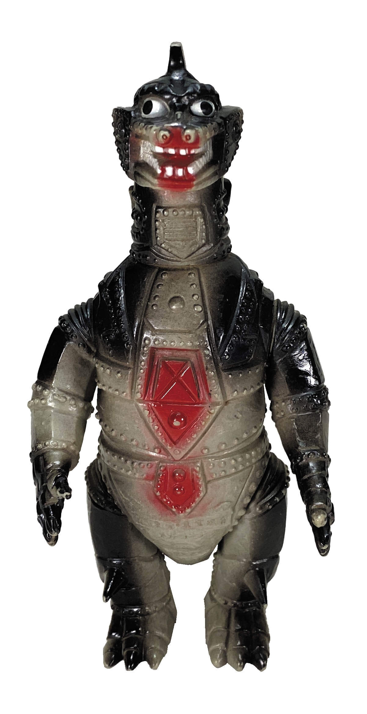 ポピー メカゴジラ キングザウルス 灰色成型 黒・赤塗装