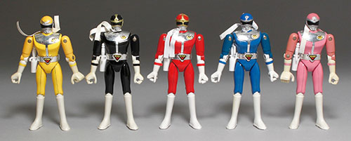 ポピー 大戦隊ゴーグルファイブ 超合金 5体セット