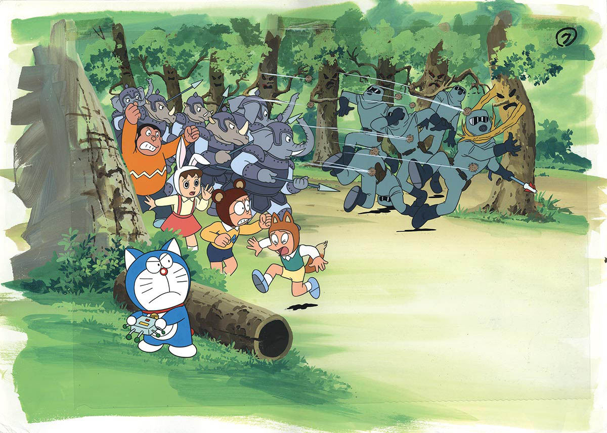 2151] ドラえもん のび太とアニマル惑星 版権セル