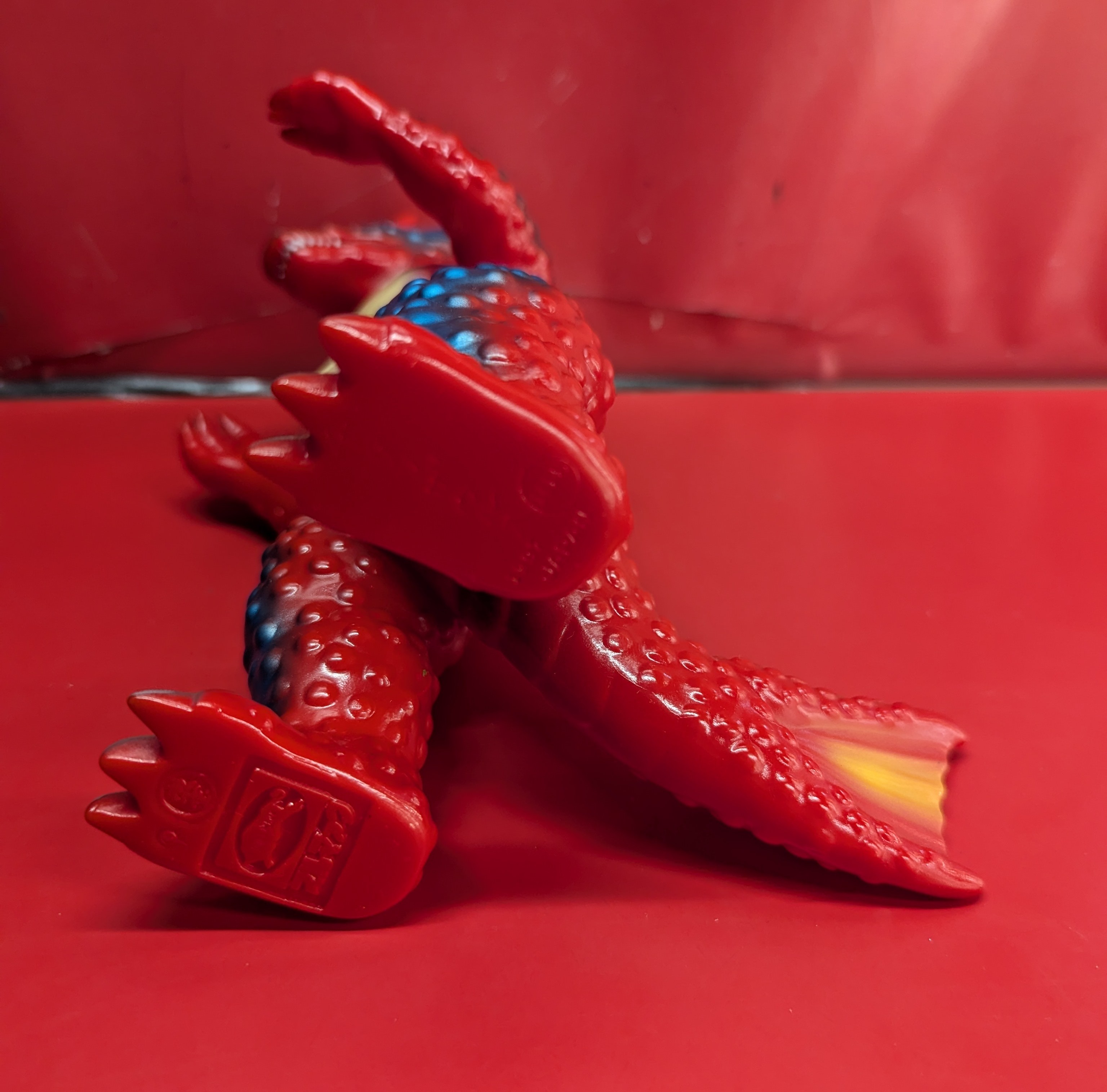 M1号 NEWブルマァクタイプの怪獣シリーズ チタノザウルス1期 赤成型