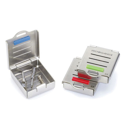 歯科器具用滅菌カセット - 182040 - NICHROMINOX - ステンレススチール