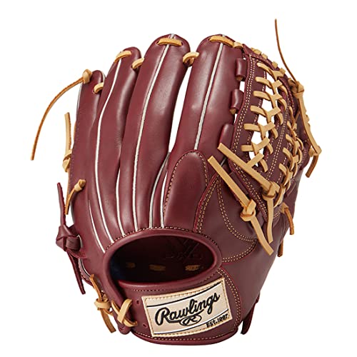 Rawlings 軟式グローブ 赤/ベージュ 左利き用 Rawlings 軟式グローブ