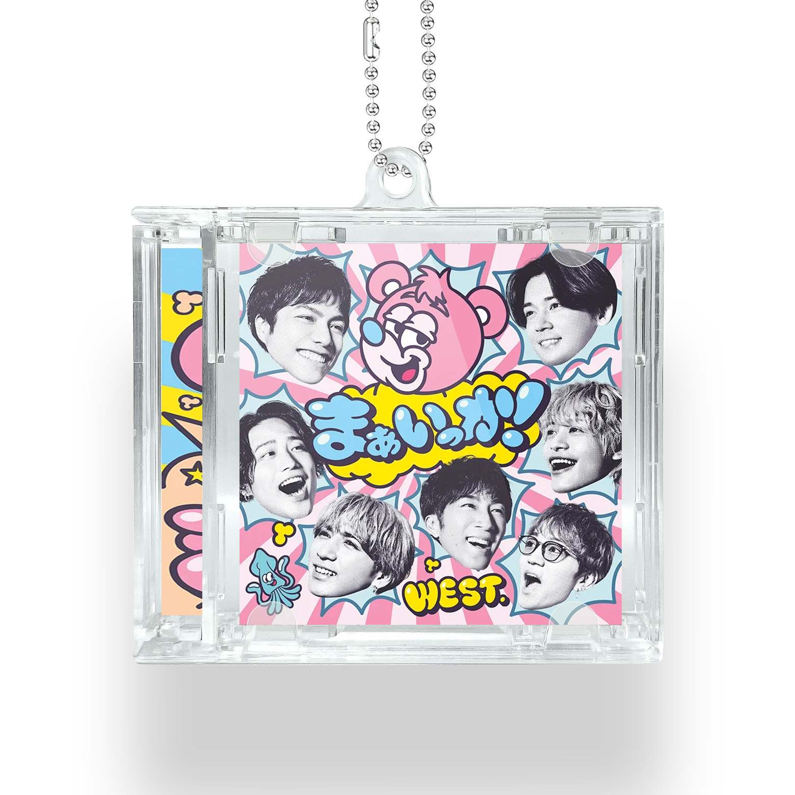 WEST グッズ |NFCミニCDキーリング【WEST./ジャニーズWEST/まぁいっか