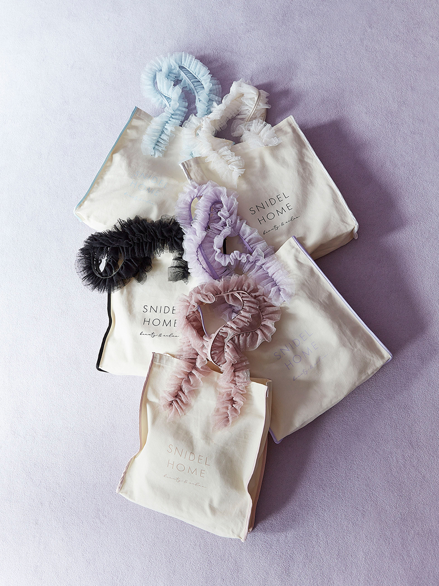 チュールキャンバスバッグ(すべてのバッグ)｜スナイデルホーム｜SNIDEL