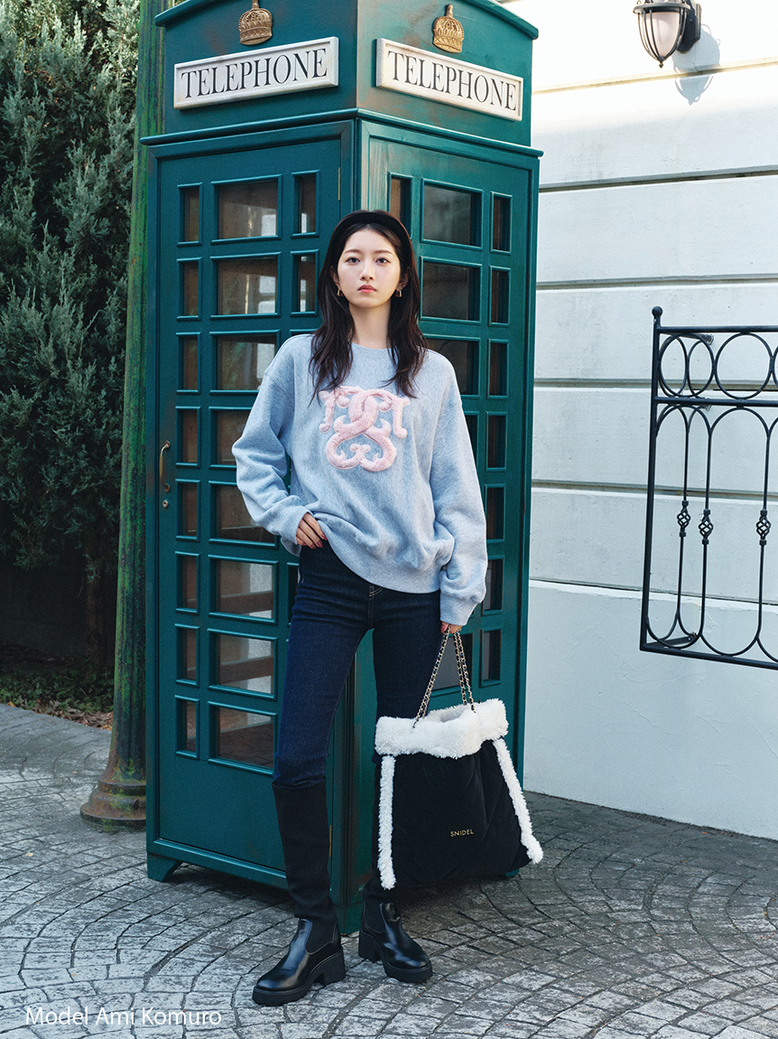 ロングニットブーツ(ブーツ)｜シューズ｜SNIDEL(スナイデル)の通販