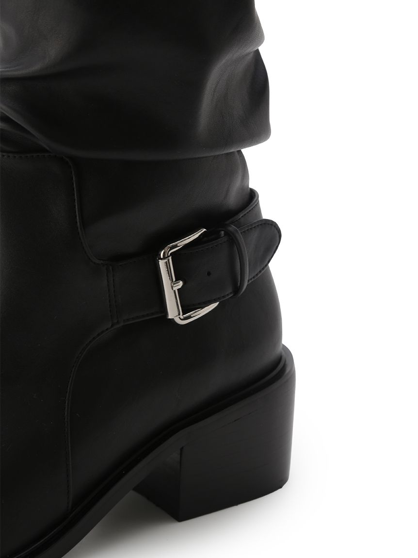 ルーズバックルショートブーツ(ブーツ)｜シューズ｜SNIDEL(スナイデル