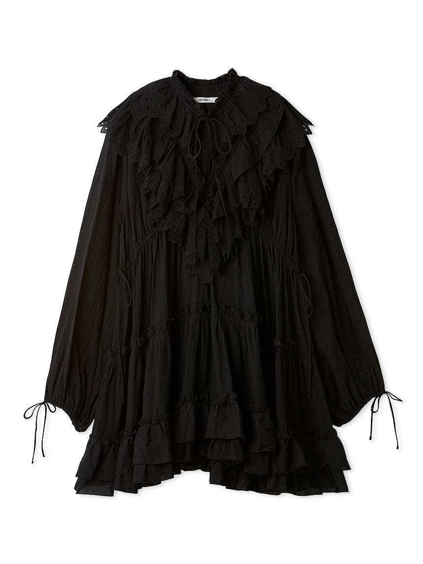 コットンレースBOHOチュニック(シャツ・ブラウス)｜トップス｜SNIDEL