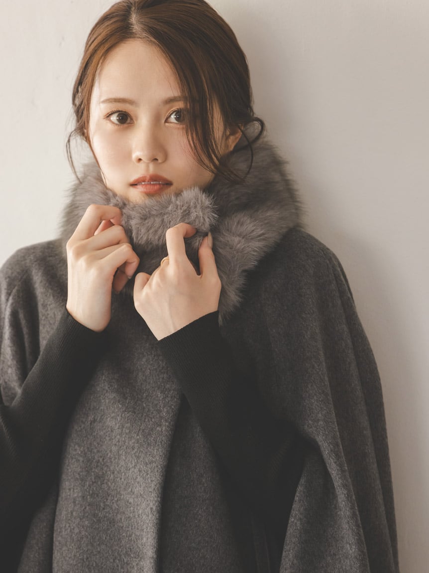 ショートケープコート(コート)｜アウター｜SNIDEL(スナイデル)の通販