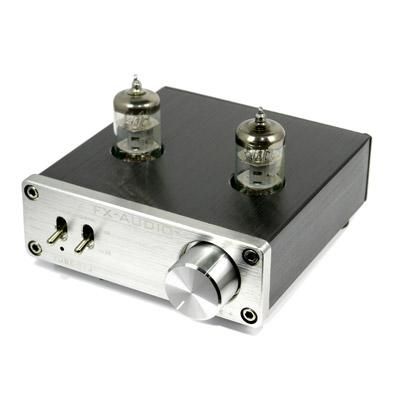 FX-AUDIO 真空管ラインアンプ | TUBE-01J シルバー - コイズミ無線有限会社