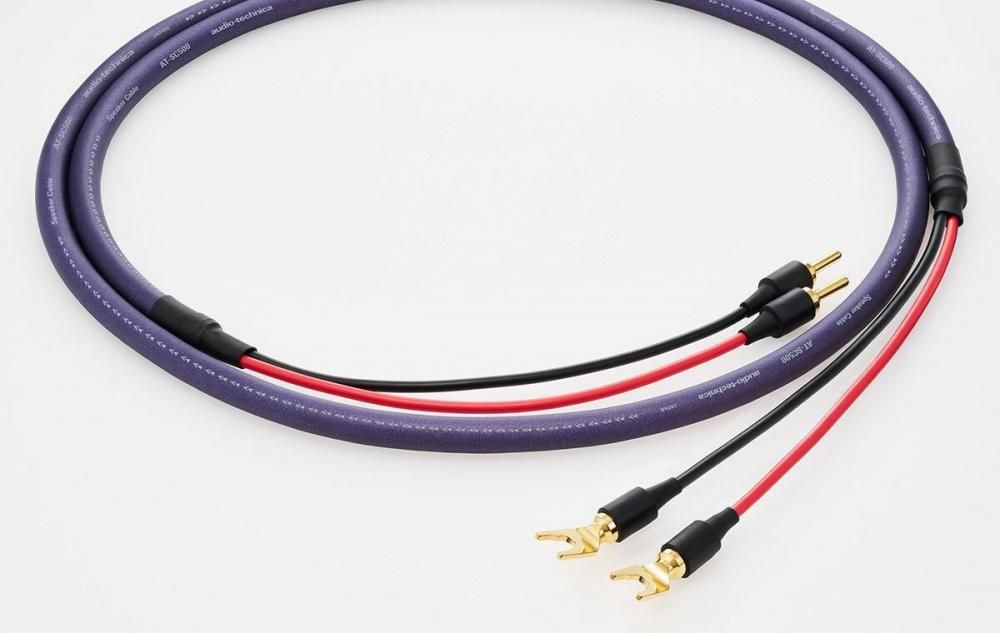 ☆オーディオテクニカ 端子付きスピーカーケーブル AT-SC500YB(4.0m