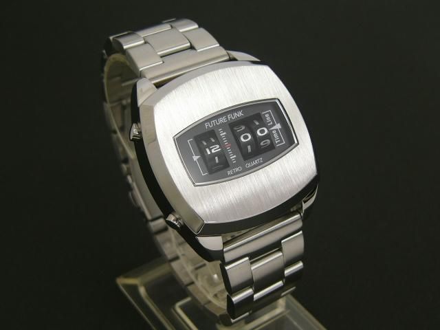 FUTURE FUNK (フューチャー ファンク) FF101-SV-MT - ギャラリーEX時計館