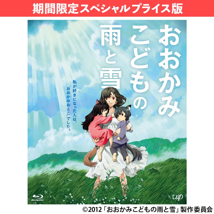おおかみこどもの雨と雪(DVD) | 日テレポシュレ本店 日本テレビの通販