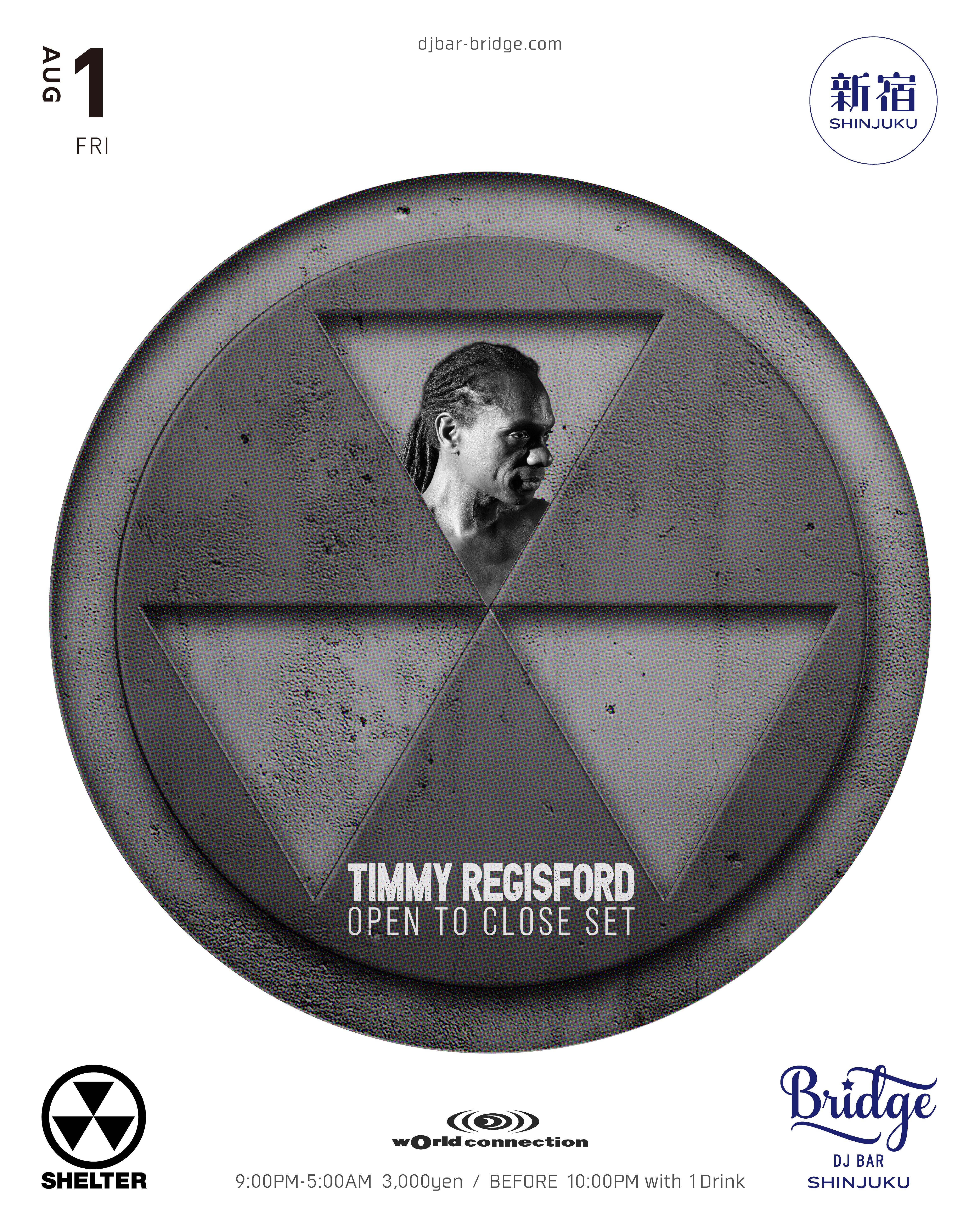 SiiiCK | Timmy Regisford 2025年8月1日、昨年末初登場を果たしたDJ