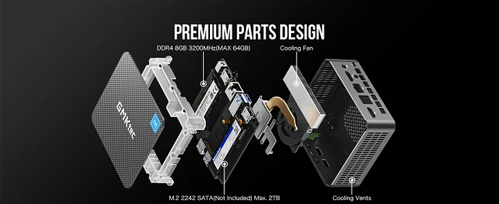 NucBox G3--Most Cost-Effective Mini PC With Intel N100 Processor