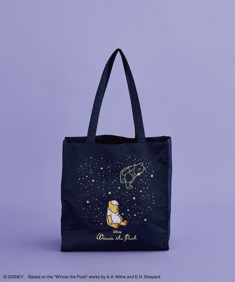 Winnie the Pooh/スクエアトートバッグ/Maison de FLEUR（メゾン ド