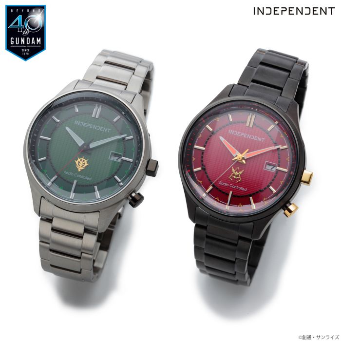 ガンダム40周年] リズム時計より「ZEON WATCH」2種、5月中旬発売決定