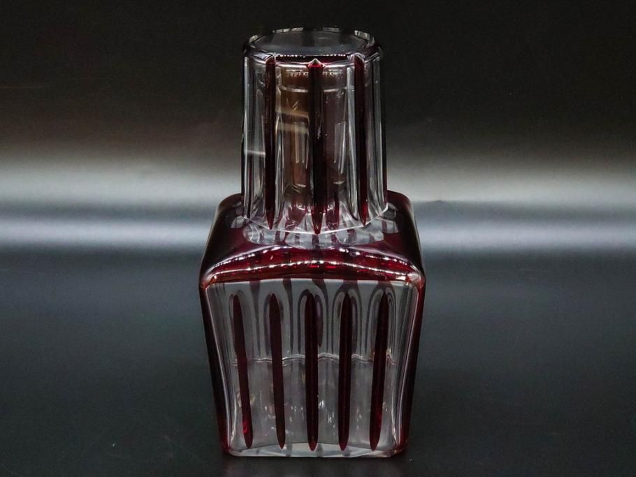 公式】アンティーク家具ラフジュ工房商品詳細ページ昭和初期 切子 色