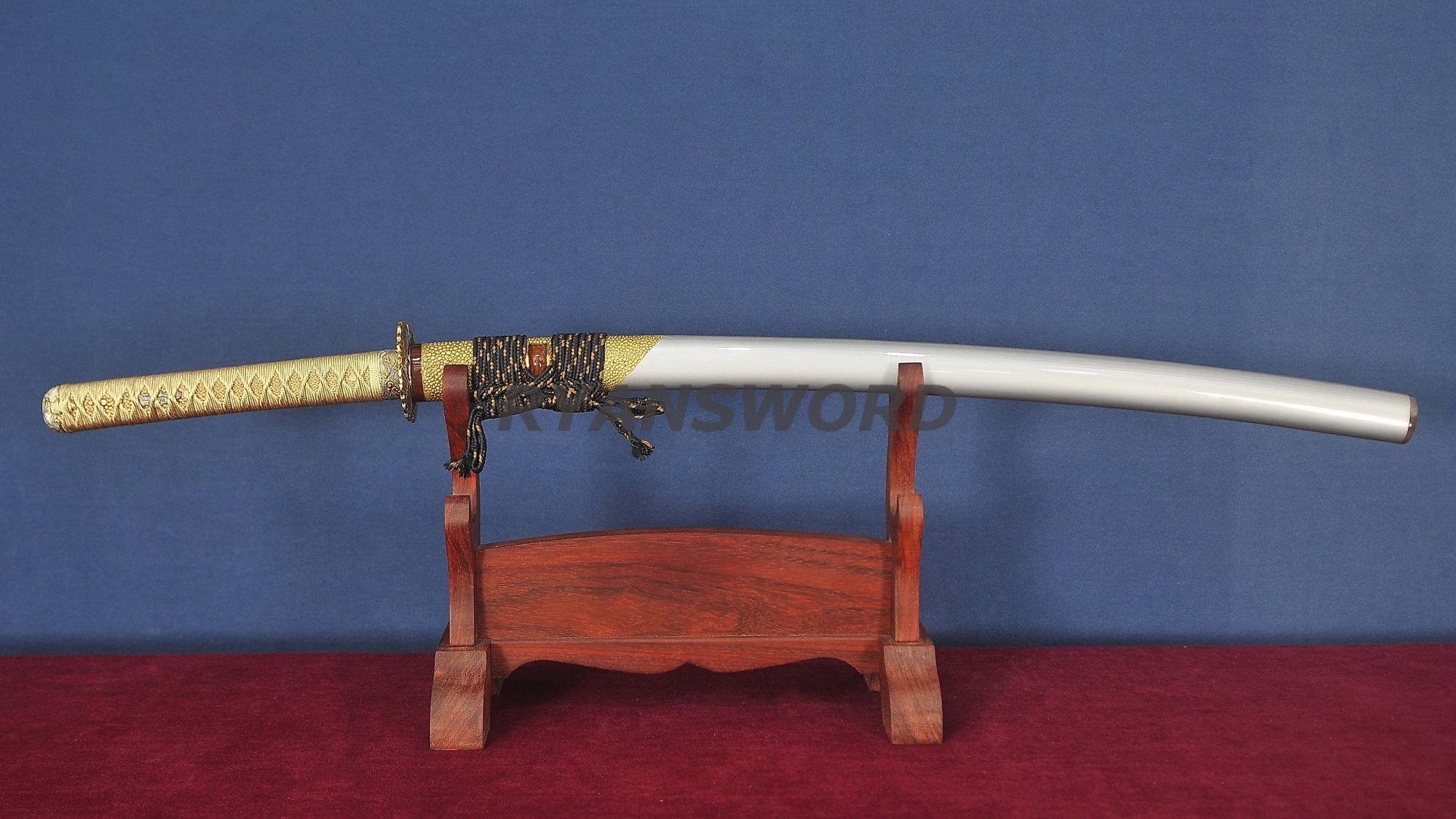 Honsanmai Clay Tempered Katana Hazuya Polish Rayskin Saya