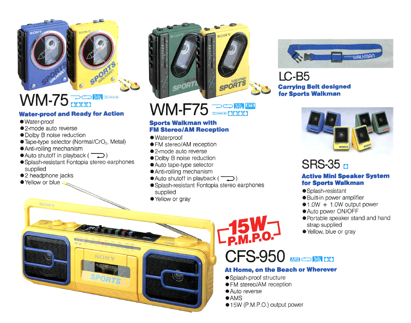 Sony WM-75 ▷ Walkman.land