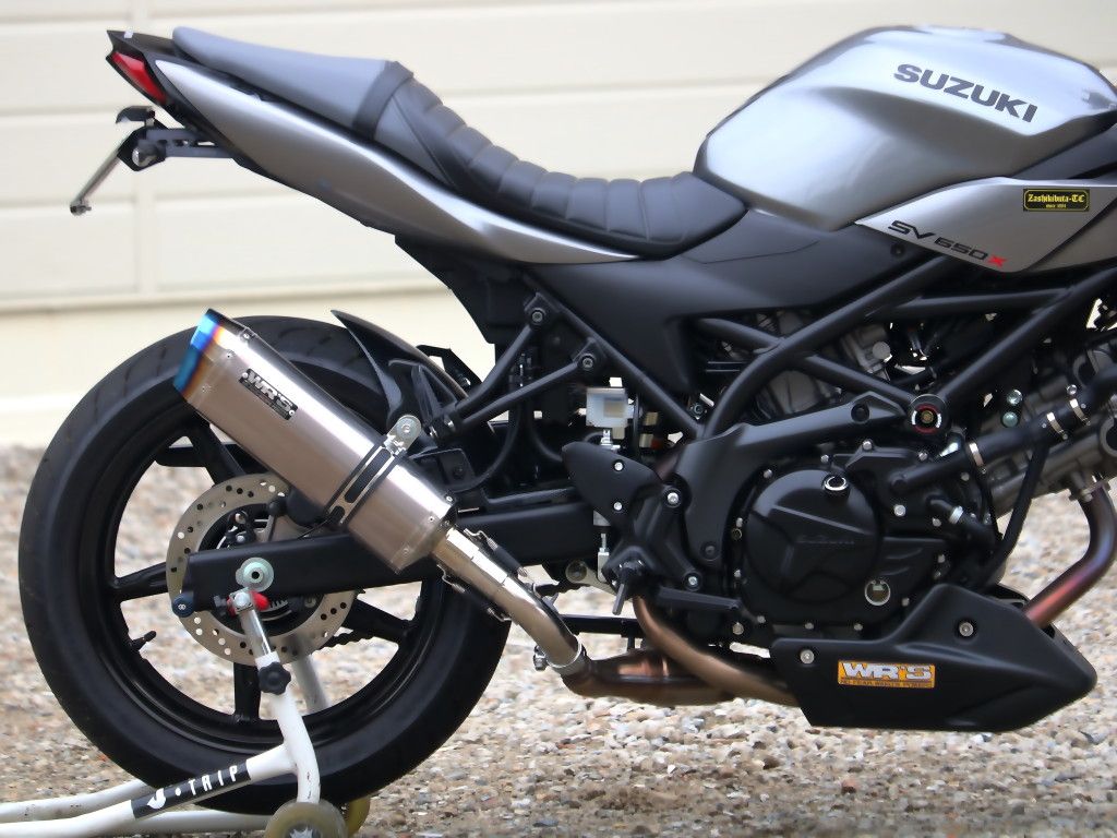 Webike | WR'S ダブルアールズ SS-OVALタイプ スリップオンマフラー