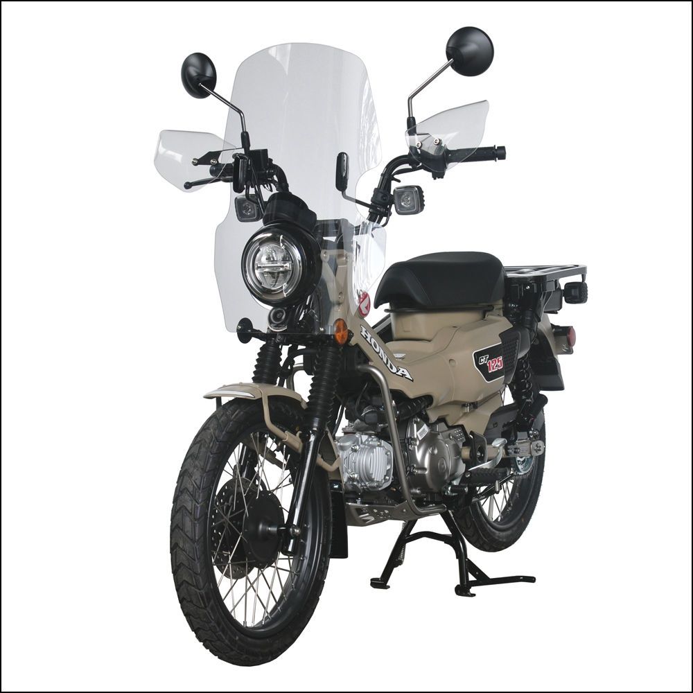 Webike | 旭風防 アサヒ風防 af ロングスクリーン CT125 ハンターカブ