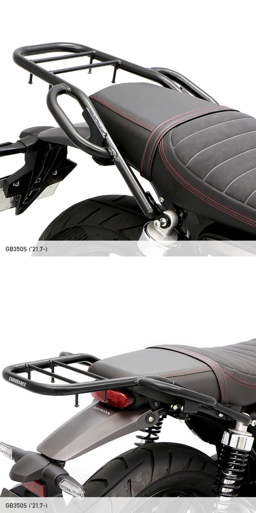 Webike | ENDURANCE エンデュランス リアキャリア＋リアボックスセット