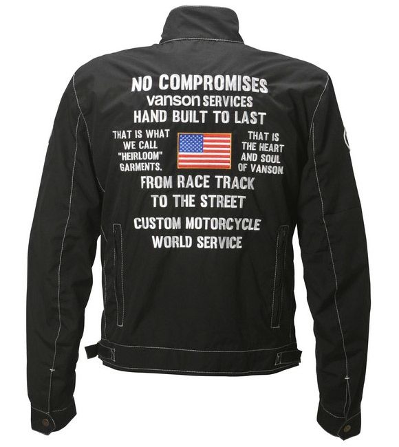 Webike | VANSON バンソン コットンジャケット(VS15105S) | ウインター